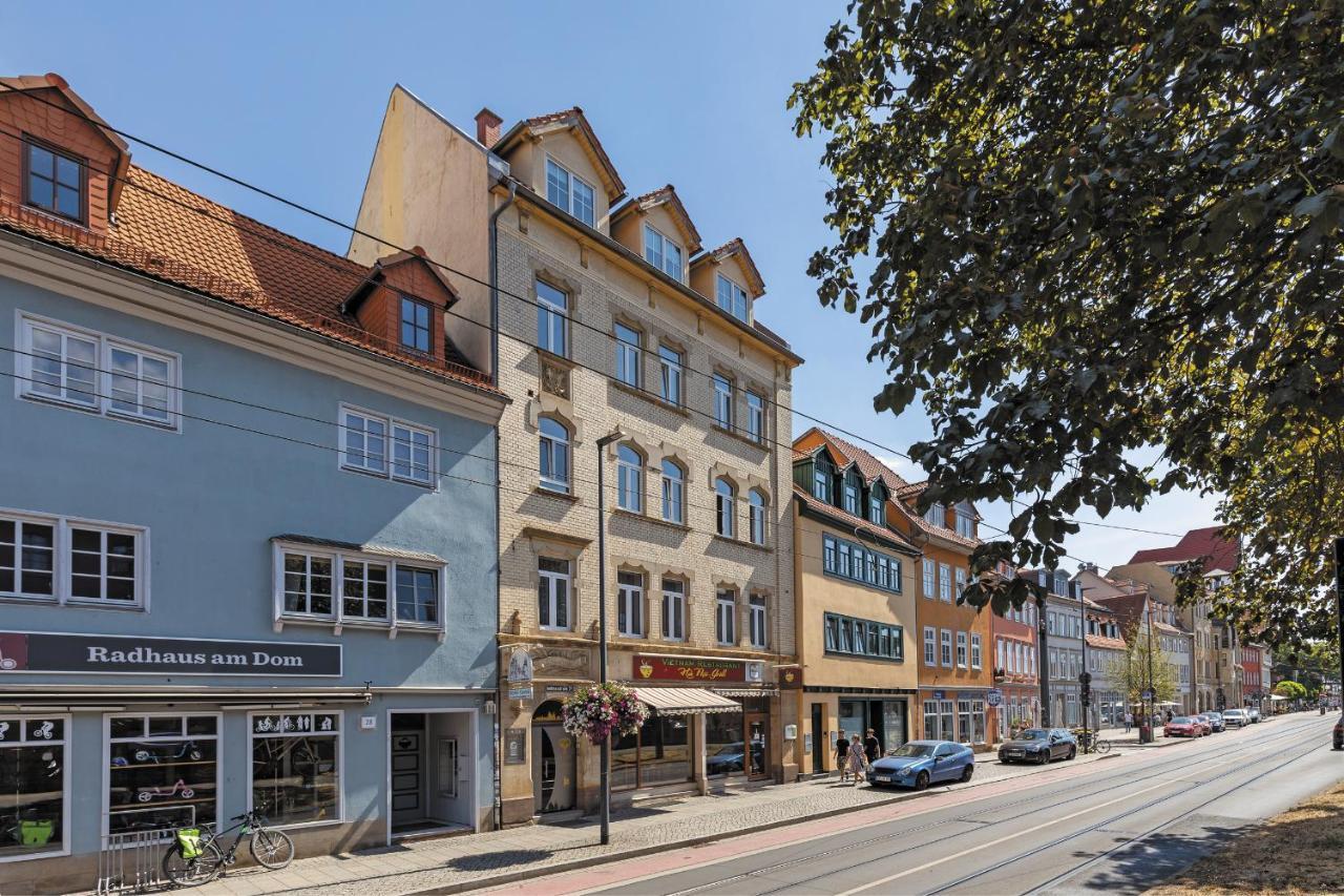 Hotel garni  Am Domplatz Erfurt Exterior foto