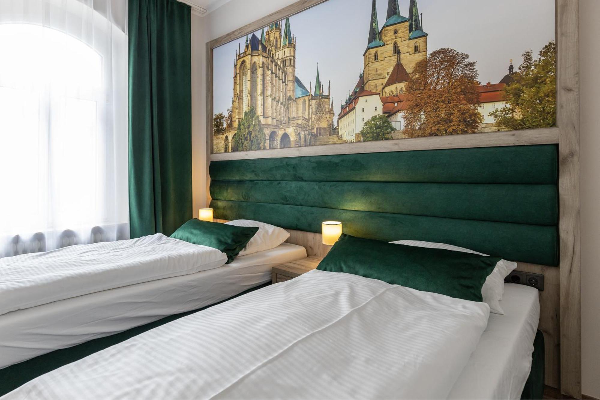 Hotel garni  Am Domplatz Erfurt Exterior foto