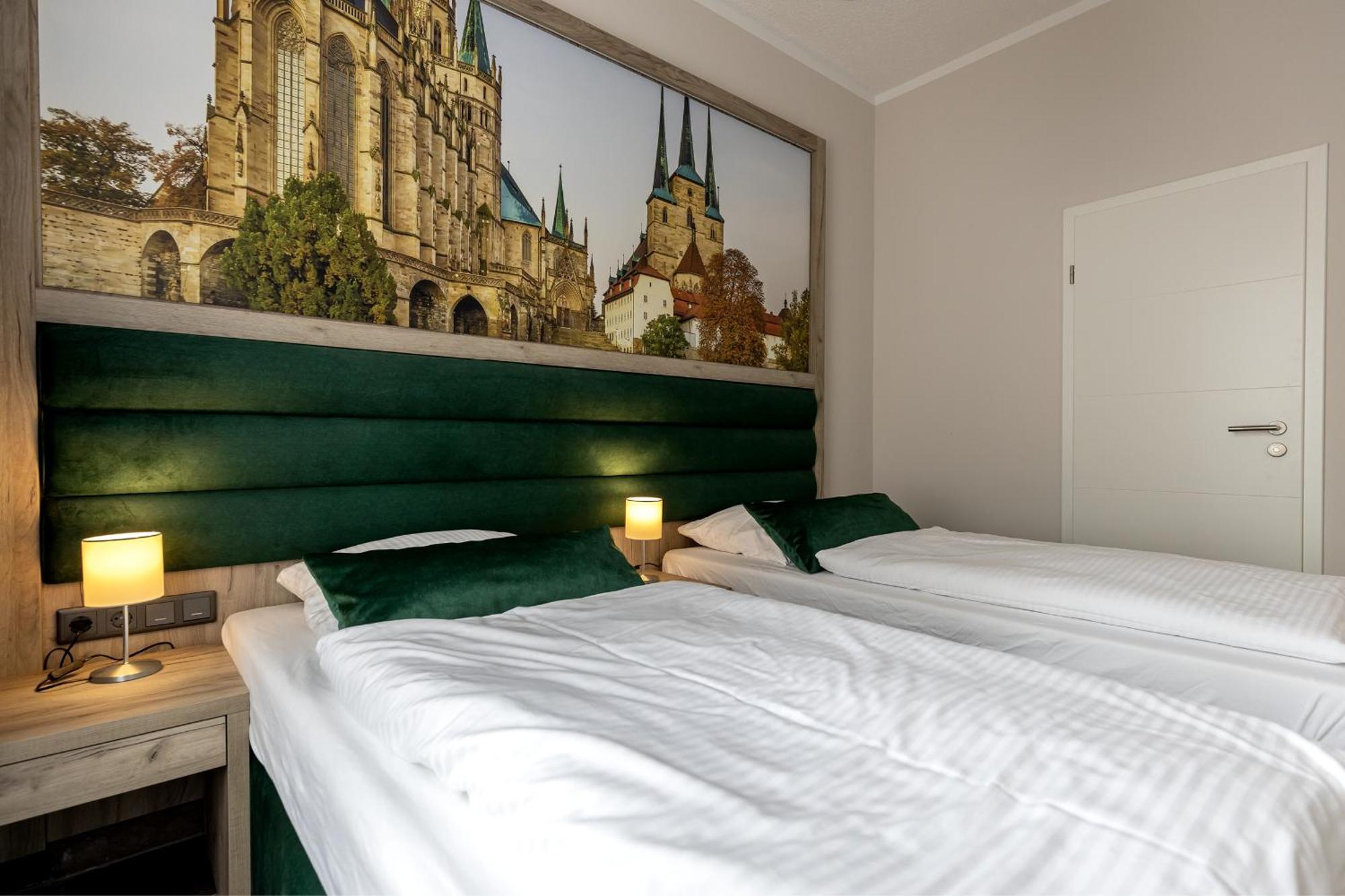 Hotel garni  Am Domplatz Erfurt Exterior foto