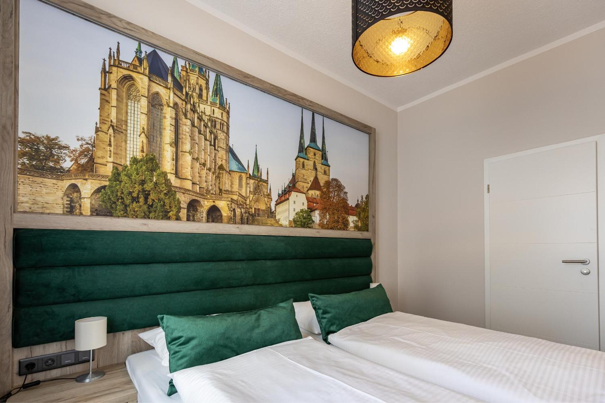 Hotel garni  Am Domplatz Erfurt Exterior foto